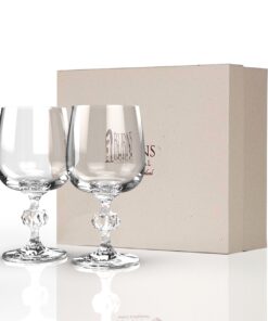 Engraved "Alloway" Wine Glasses