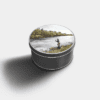 Country Images Custom Customised Personalised Round Tin Printed Gift Gifts Idea Biscuit Sweets Container Tins Fly Fishing Angling Angler Gift Gifts Idea Ideas