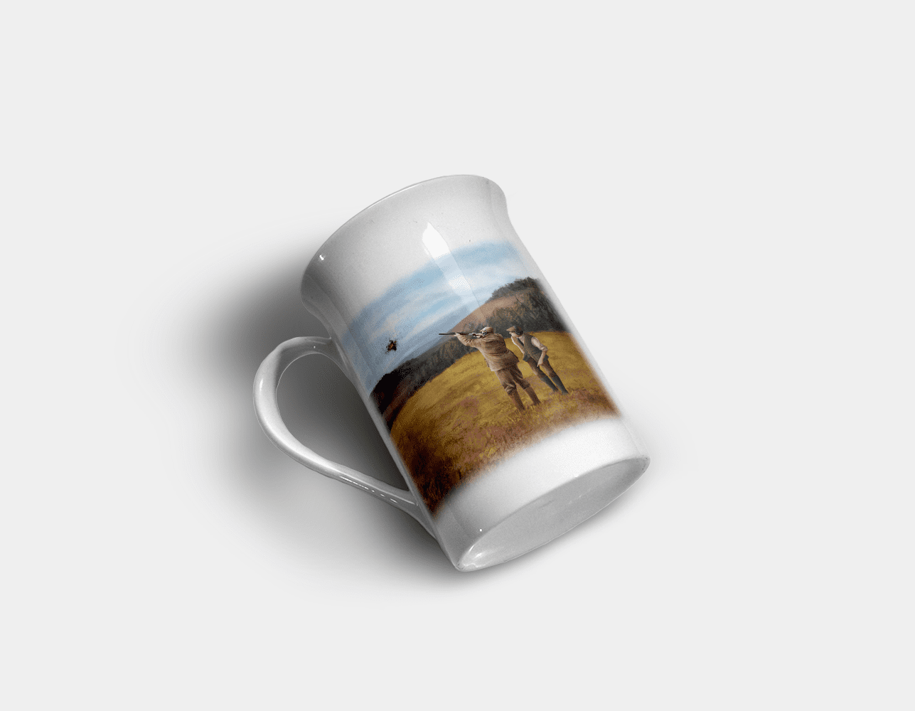 Country Images Personalised Custom Bone China Mug Highland Collection Clay Pigeon Shooting Sports Shoot Skeet Gift Gifts Idea Ideas 11