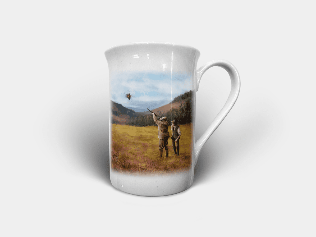Country Images Personalised Custom Bone China Mug Highland Collection Clay Pigeon Shooting Sports Shoot Skeet Gift Gifts Idea Ideas 2