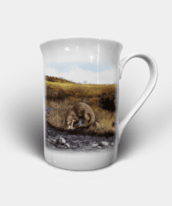 Country Images Personalised Custom Bone China Mug Highland Collection Otter Otters Gift Gifts Idea Ideas 2
