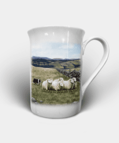 Country Images Personalised Custom Bone China Mug Highland Collection Sheep Sheepdog Crofter Croft Crofting Gift Gifts Idea Ideas 2