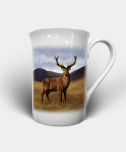 Country Images Personalised Custom Bone China Mug Highland Collection Stag Stags Deer Buck Bucks Gift Gifts Idea Ideas 2