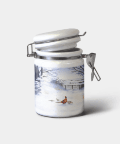Country Images Personalised Custom Ceramic Hinged Storage Jars Highland Collection Pheasant Pheasants Gifts