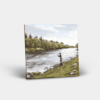 Country Images Personalised Custom Ceramic Tile Tiles Scotland Highland Collection Fly Fishing Angling Gift Gifts