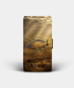 Country Images Personalised Custom Customised Flip Phone Cover Case Scotland Scottish Highlands Common Carp Fishing Gift Gifts Angling