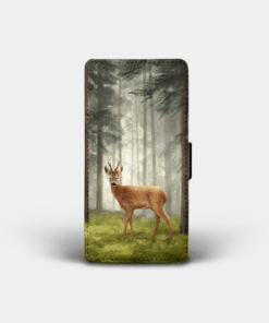 Country Images Personalised Custom Customised Flip Phone Cover Case Scotland Scottish Highlands Highland Roebuck Buck Deer Gift Gifts