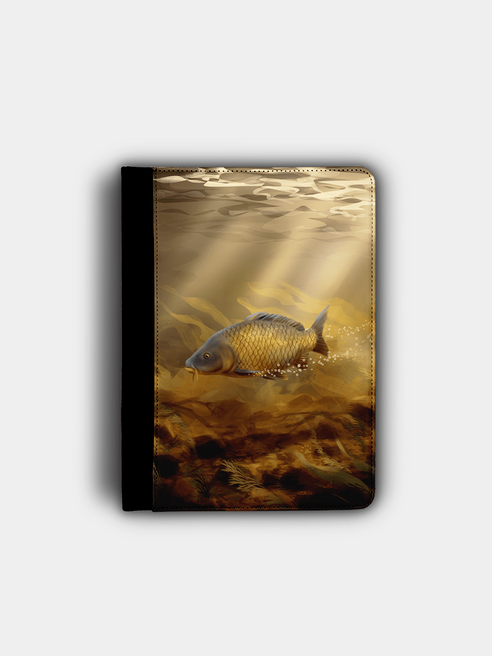 Country Images Personalised Custom Customised Flip iPad Cover Case Scotland Scottish Highlands Common Carp Angling Angler Fishing Gift Gifts 2