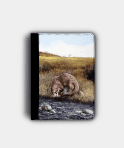 Country Images Personalised Custom Customised Flip iPad Cover Case Scotland Scottish Highlands Otter Otters Gift Gifts