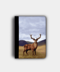 Country Images Personalised Custom Customised Flip iPad Cover Case Scotland Scottish Highlands Stag Stags Deer Buck Bucks Gift Gifts