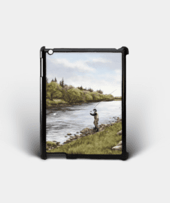 Country Images Personalised Custom Customised iPad Shell Cover Case Scotland Scottish Highlands Fly Fishing Angling Angler Fishing Gift Gifts 2