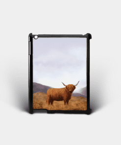 Country Images Personalised Custom Customised iPad Shell Cover Case Scotland Scottish Highlands Highland Cow Hairy Coo Gift Gifts 2