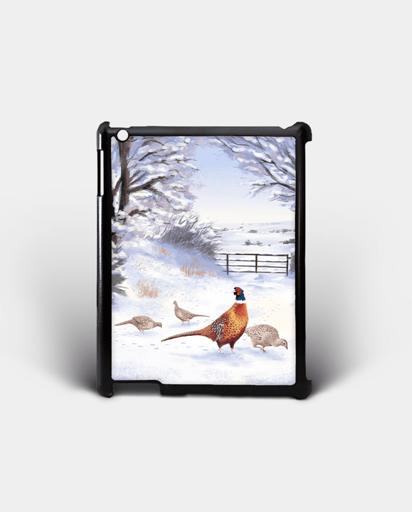 Country Images Personalised Custom Customised iPad Shell Cover Case Scotland Scottish Highlands Highland Pheasant Pheasants Birds Bird Gift Gifts 2