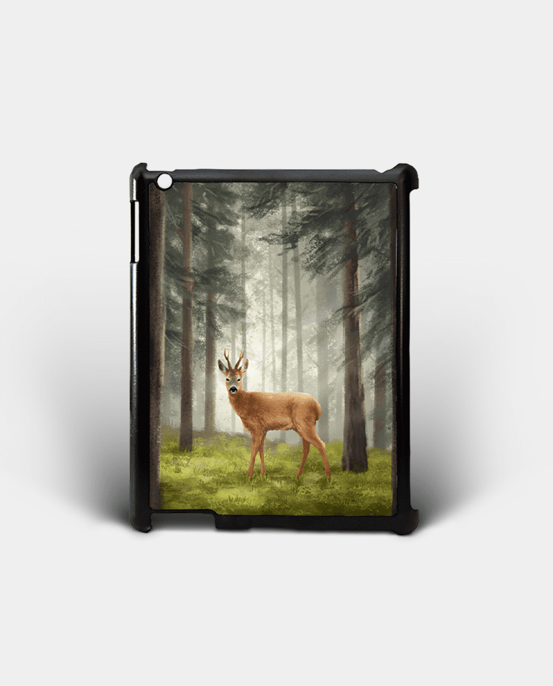 Country Images Personalised Custom Customised iPad Shell Cover Case Scotland Scottish Highlands Highland Roebuck Roebucks Deer Gift Gifts 2