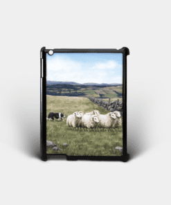 Country Images Personalised Custom Customised iPad Shell Cover Case Scotland Scottish Highlands Sheep Sheepdog Crofting Crofter Farming Gift Gifts 2