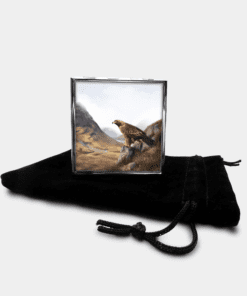 Country Images Personalised Custom Metal Pill Boxes Box Scotland Highlands Golden Eagle Bird Birds of Prey Gift Gifts