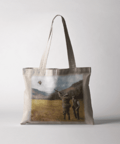 Country Images Personalised Exclusive Clay Pigeon Shooting Hunting Sporting Cheap Tote Bag Scotland UK