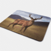 Country Images Personalised Fabric Custom Customised Mousemat Cheap Scotland UK Stag Deer Stags Scottish Highlands Highland Collection Gift Gifts Ideas