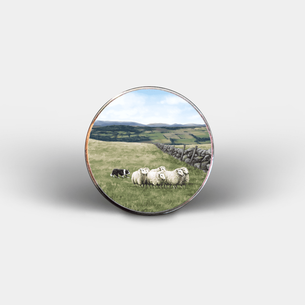 Country Images Personalised Printed Custom Magnet Cheap Highland Collection Farming Croft Crofting Crofter Customised Gift Gifts