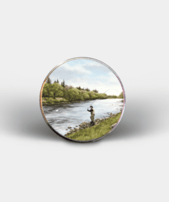 Country Images Personalised Printed Custom Magnet Cheap Highland Collection Fly Fishing Fisher Angling Angler Customised Gift Gifts