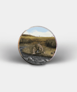 Country Images Personalised Printed Custom Magnet Cheap Highland Collection Otter Otters Customised Gift Gifts