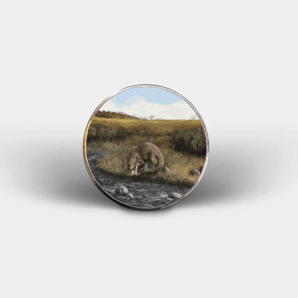 Country Images Personalised Printed Custom Magnet Cheap Highland Collection Otter Otters Customised Gift Gifts