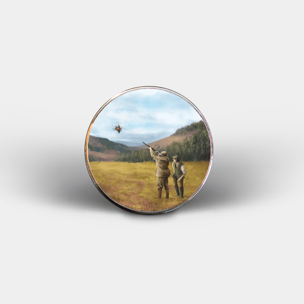 Country Images Personalised Printed Custom Magnet Cheap Hunting Clay Pigeon Shooting Sport Sports Customised Gift Gifts