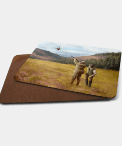 Country Images Personalised Printed Custom Placemats Tablemats Cheap Scotland Scottish Gift Gifts Ideas Tableware Clay Pigeon Shooting Hunting (Board)