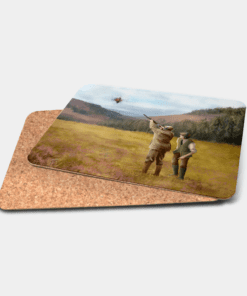 Country Images Personalised Printed Custom Placemats Tablemats Cheap Scotland Scottish Gift Gifts Ideas Tableware Clay Pigeon Shooting Hunting (Cork)
