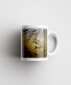 Country Images Personalised Printed Pike Fishing Angling Gift Scotland Design Cheap Mug - 2