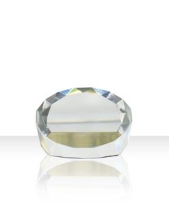 Engraved Jura Faceted Paperweight