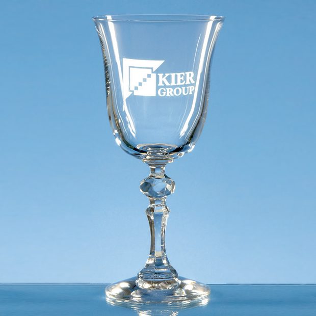 Engraved "Laura" Red Wine Goblet