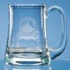 Personalised Engraved Traditional Pint Tankard Beer Glass Crystal Scotland UK
