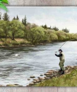 Highland Collection - Worktop Saver (Fly Fishing) Personalised Gift