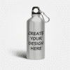Country Images Aluminium Reusable Water Bottle Metal Customise Custom Personalised Create Your own Gifts Gift