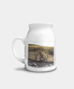Country Images Personalised Highland Collection Printed Custom Milk Jug Otter Wildlife Scotland 1