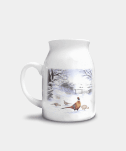Country Images Personalised Highland Collection Printed Custom Milk Jug Pheasant Wildlife Scotland 1