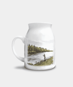 Country Images Personalised Printed Custom Milk Jug Fly Fishing Angling Angler Gifts Sporting 1