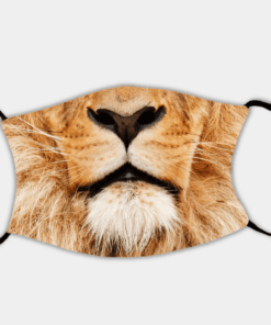 Country Images Personalised Custom Face Mask Masks Facemask Facemasks UK Scotland Gifts Lion